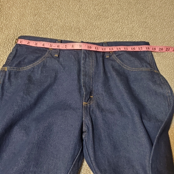 Wrangler Rustler Dark Blue Wash Denim Jeans Men Sz 36x29  NEW WITH TAGS - Picture 6 of 8